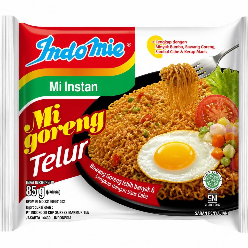 Indomie Goreng Telur dari Menu Tujuh Satu Kopi